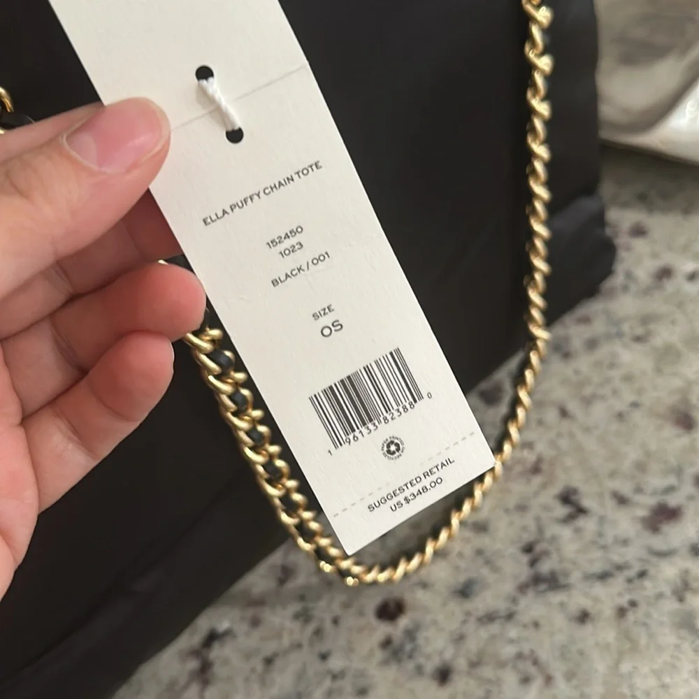 Tory Burch Ella puffy chain tote